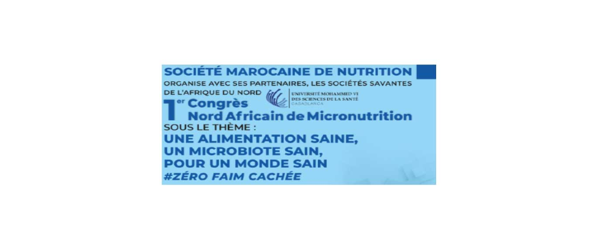 1 er Congrès Nord Africain de Micronutrition