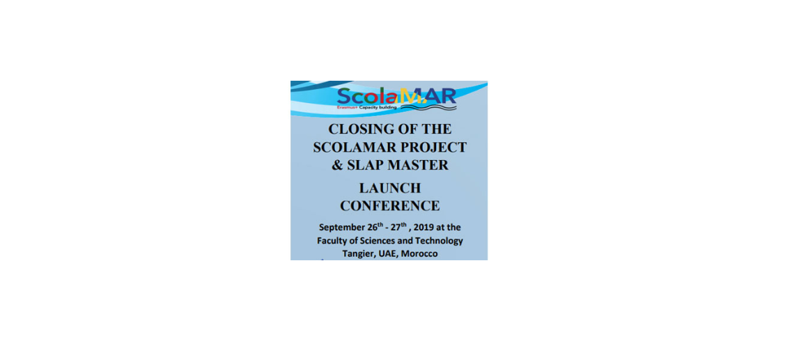 Clôture du Projet SCOLAMAR et Lancement du Master SLAP