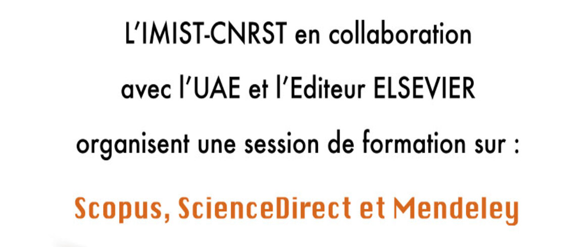 Formation d'IMIST et du CNRST à la FS de Tétouan