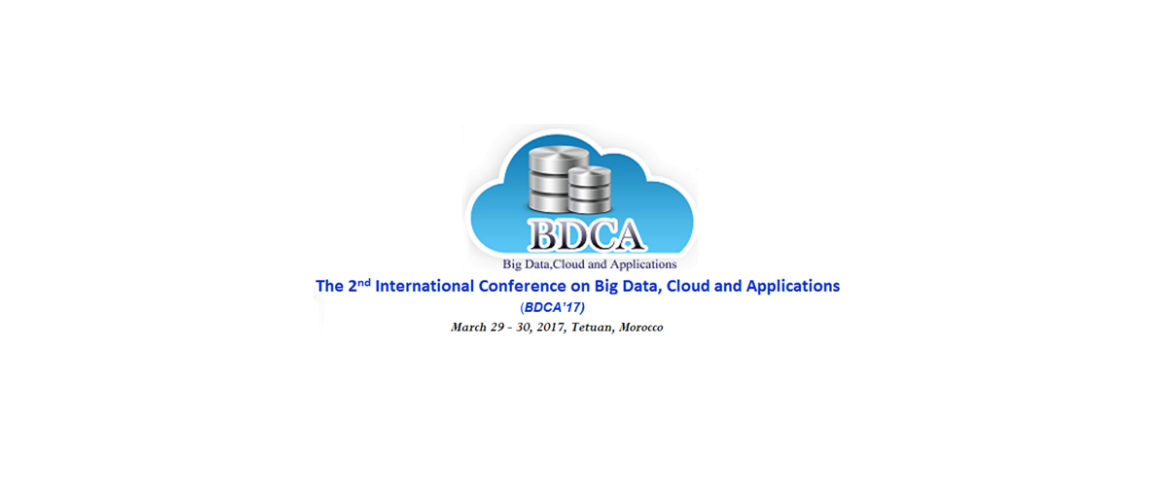 2ème édition de la Conférence Internationale en Big Data, Cloud et Applications