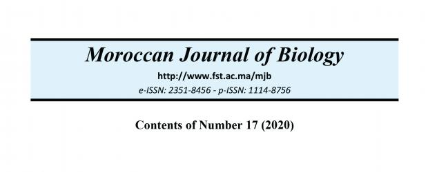 Parution du N° 17 de Moroccan Journal of Biology