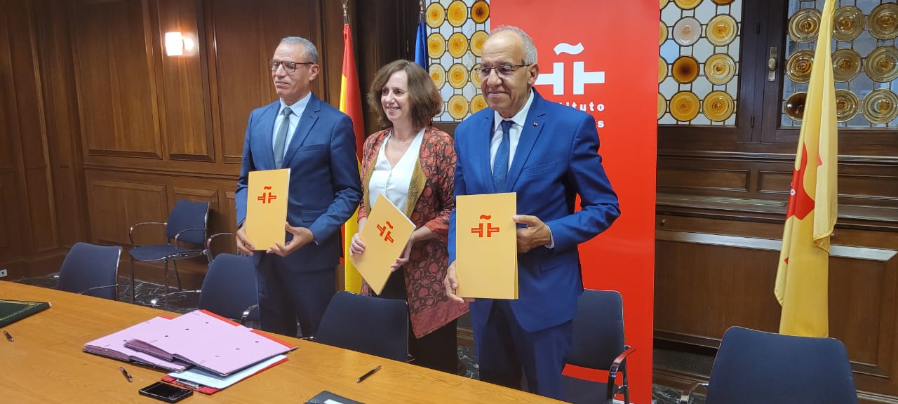 Convention de partenariat entre l’Université Abdelmalek Essaâdi et l’institut Cervantes à Madrid