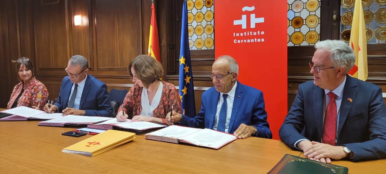 Convention de partenariat entre l’Université Abdelmalek Essaâdi et l’institut Cervantes à Madrid