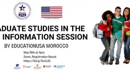 EducationUSA Maroc : Webinaire sur les Etudes Supérieures aux États-Unis