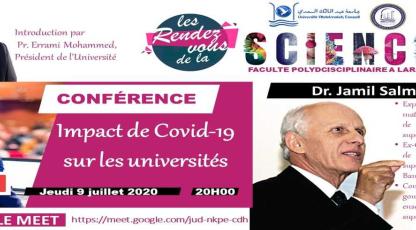 Impact de Covid-19 sur Les Universités