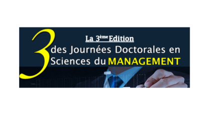 3ème édition des Journées Doctorales en Sciences du Management