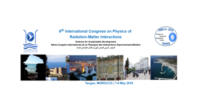 6ème Congrès International de la Physique des Interactions Rayonnement-Matière