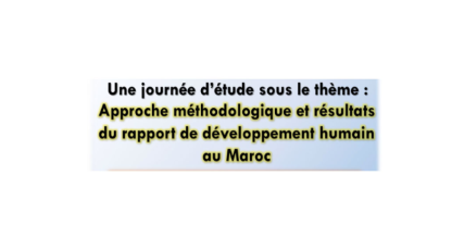 Atelier scientifique sur le rapport du Développement Humain à la FL