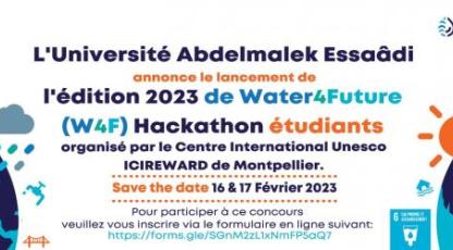 L'édition 2023 du Water4Future (W4F) Hackathon étudiants